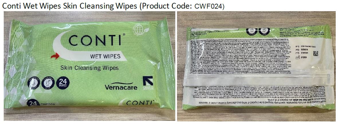 Conti Wet Wipes Skin Cleansing Wipes Conti Wet Wipes Skin Cleansing Wipes