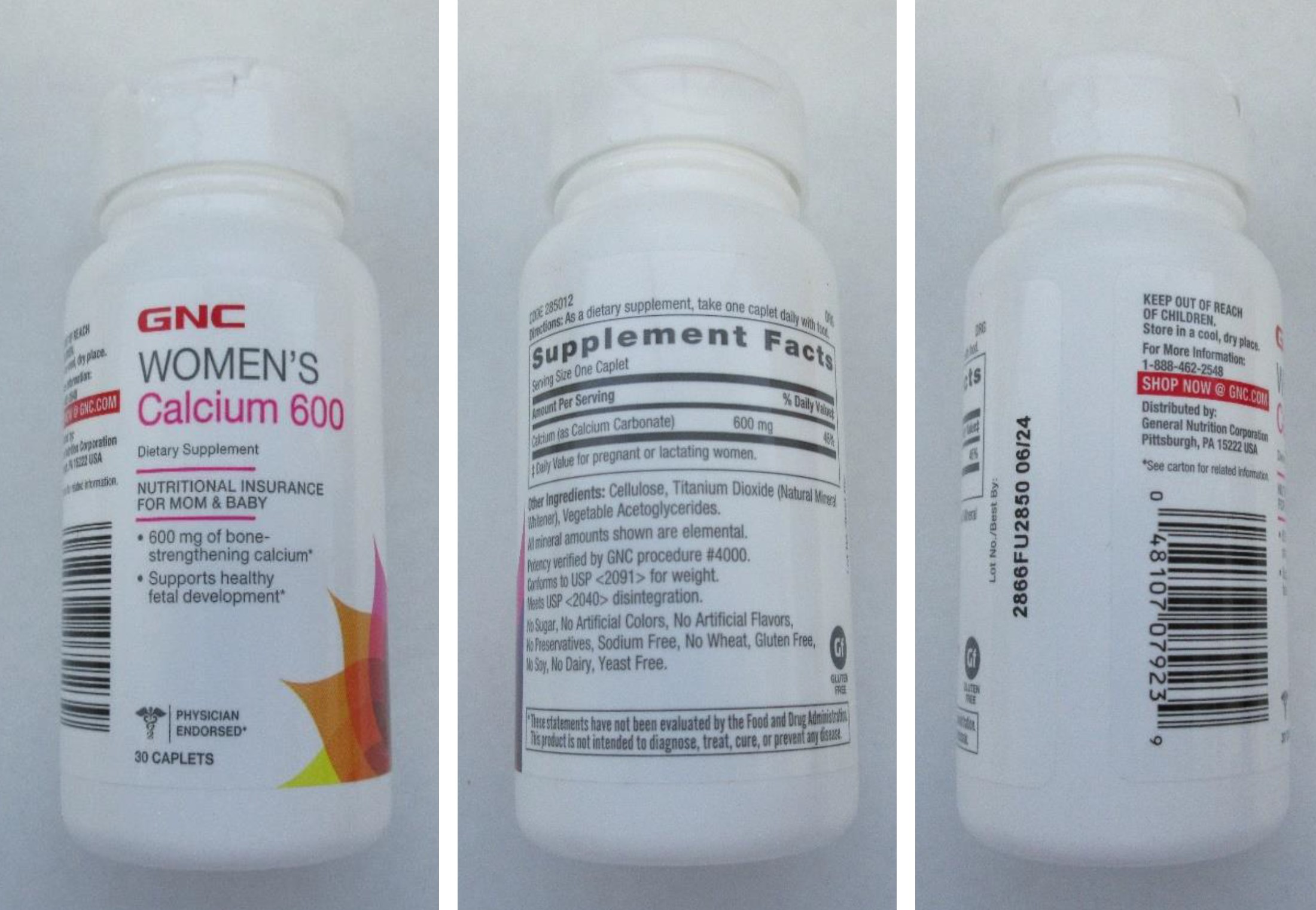 GNC Women's Calcium 600 GNC Women's Calcium 600