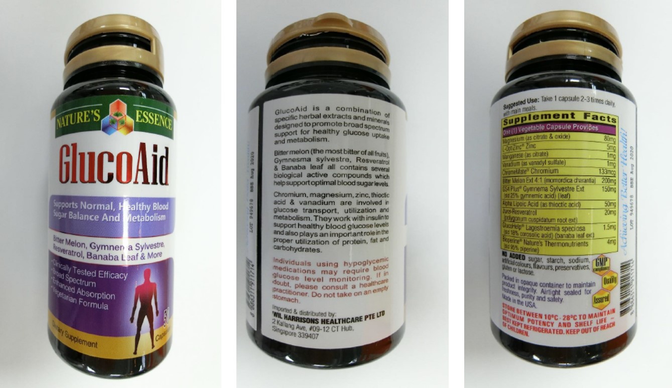 NATURE'S ESSENCE GlucoAid NATURE'S ESSENCE GlucoAid