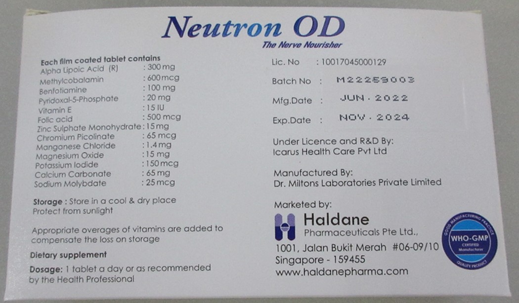 Neutron OD_2 Neutron OD_2