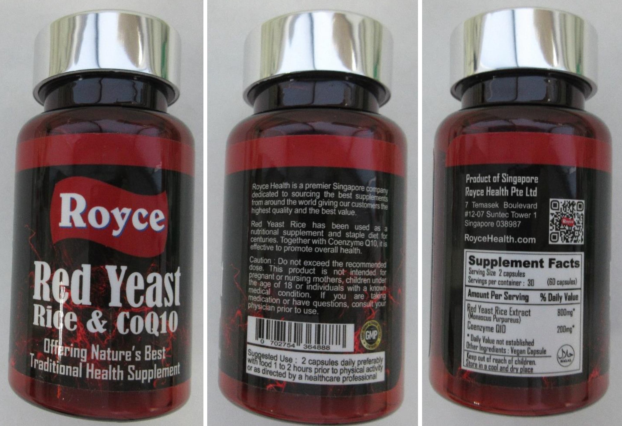 Royce Red Yeast Rice & CoQ10 Royce Red Yeast Rice & CoQ10