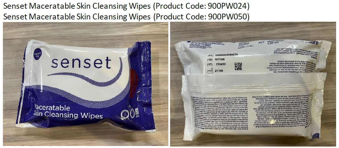 Senset Maceratable Skin Cleansing Wipes Senset Maceratable Skin Cleansing Wipes