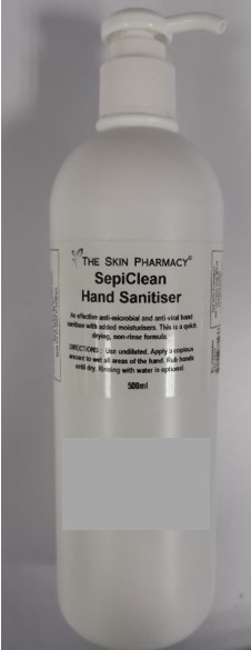 Sepiclean hand sanitiser Sepiclean hand sanitiser